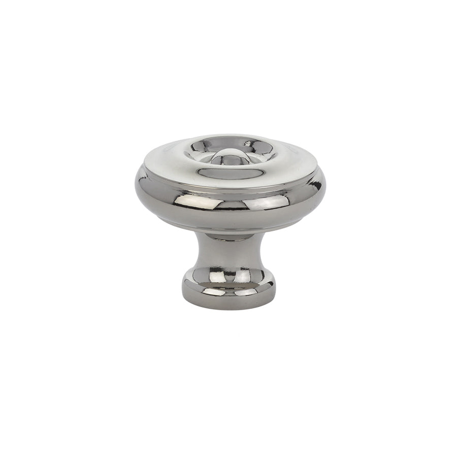 Emtek - 86201US14 - Wardrobe Knob, Waverly, 1-3/4", US14