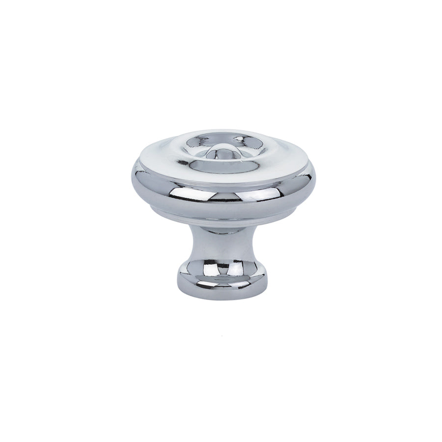 Emtek - 86201US26 - Wardrobe Knob, Waverly, 1-3/4", US26