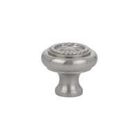 Emtek - 86202US15 - Cabinet Knob, Brass Rope, 1-3/4", US15