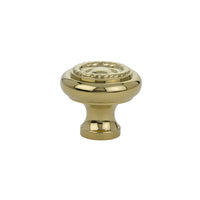 Emtek - 86202US3 - Cabinet Knob, Brass Rope, 1-3/4", US3