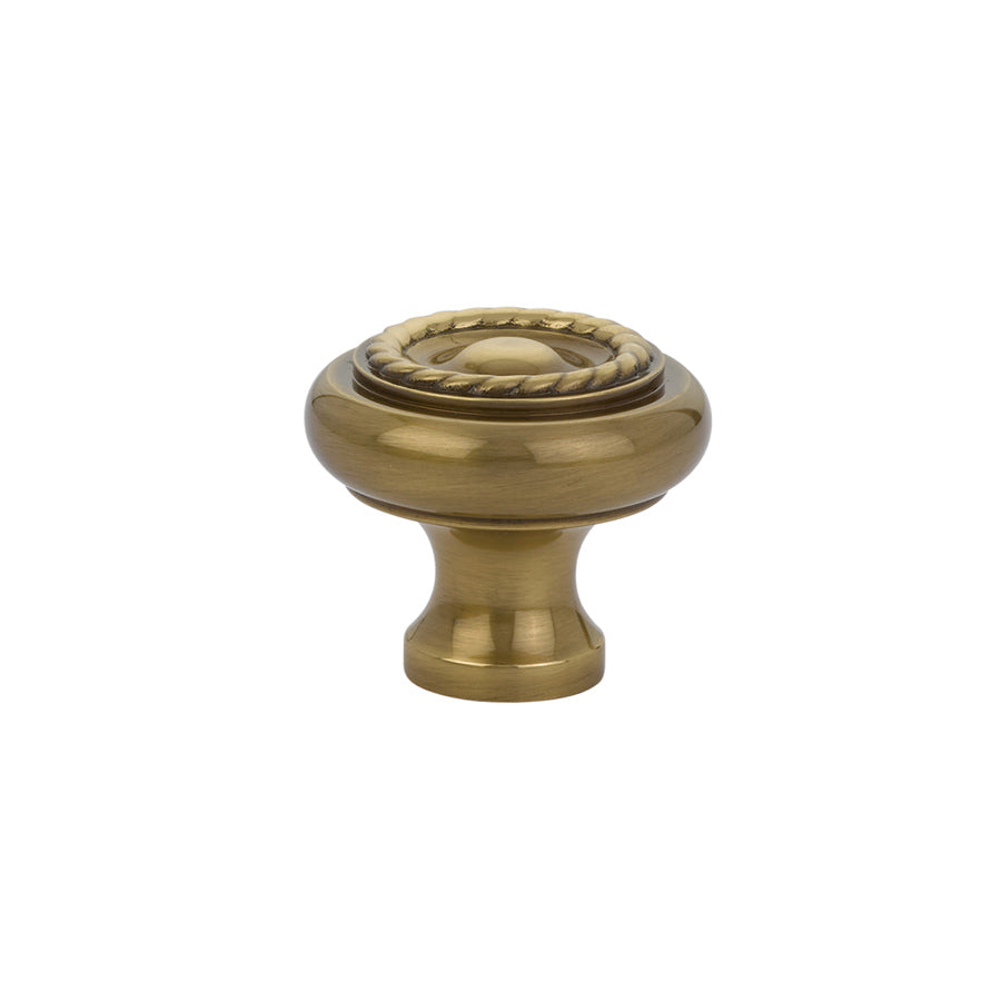 Emtek - 86202US7 - Cabinet Knob, Brass Rope, 1-3/4", US7