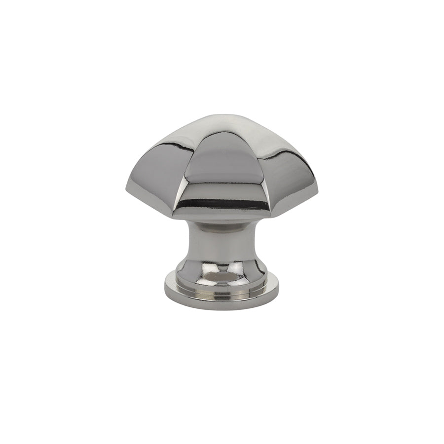 Emtek - 86204US14 - Hex Cabinet Knob, 1-7/8", US14  (Discontinued with inventory. Call for availability.)