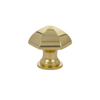 Emtek - 86204US3 - Hex Cabinet Knob, 1-7/8", US3  (Discontinued with inventory. Call for availability.)