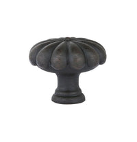 Emtek - 86228MB - Tuscany Bronze Fluted Finger Knob, 3", MB