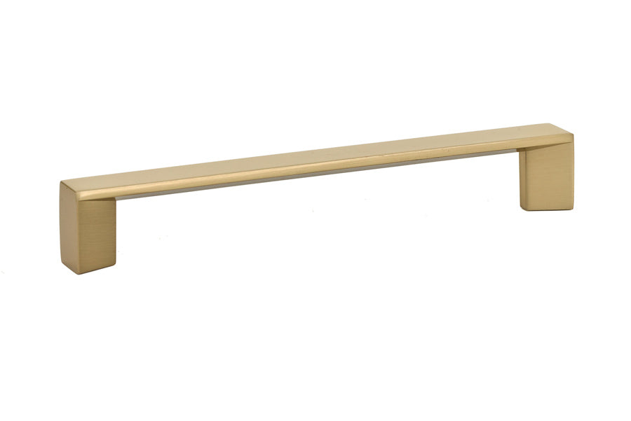 Emtek - 86266US4 - Brass Trinity Pull, 6" C-C, US4