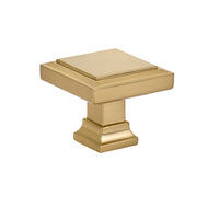 Emtek - 86296US4 - Geometric Square Knob, 1-5/8", US4