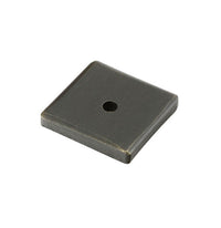 Emtek - 86342MB - Brz Cab Square Back Plate, 1-1/4", MB