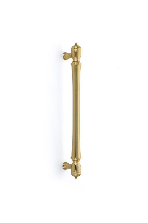 Emtek - 86343US3 - Brass Spindle Appliance Pull, 12", US3