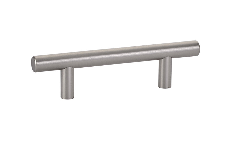 Emtek - 86358US15 - Brass Bar Pull, 3" C-C, US15