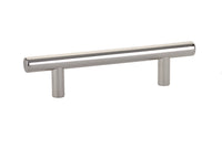 Emtek - 86359US14 - Brass Bar Pull, 3-1/2" C-C, US14