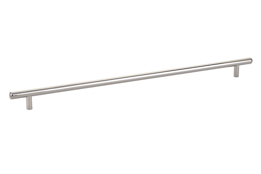 Emtek - 86366US14 - Brass Bar Pull, 16" C-C, US14