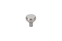 Emtek - 86370US15 - Carbon Fiber, Silver Knob, 1-1/4", US15  (Discontinued with inventory. Call for availability.)