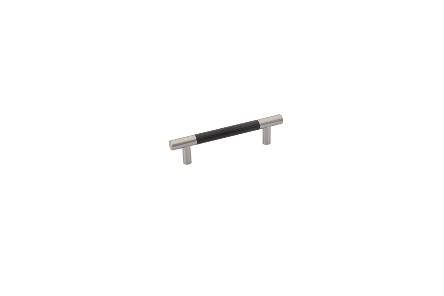 Emtek - 86378US15 - Carbon Fiber Bar Pull, Black,  4" C-C, US15  (Discontinued with inventory. Call for availability.)