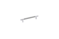 Emtek - 86388US26 - Carbon Fiber Bar Pull, Silver,  5" C-C, US26  (Discontinued with inventory. Call for availability.)