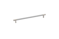 Emtek - 86391US15 - Carbon Fiber Bar Pull, Silver,  10" C-C, US15  (Discontinued with inventory. Call for availability.)