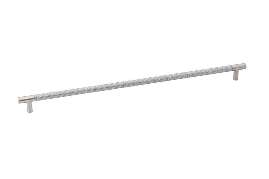 Emtek - 86393US15 - Carbon Fiber Bar Pull, Silver,  16" C-C, US15  (Discontinued with inventory. Call for availability.)