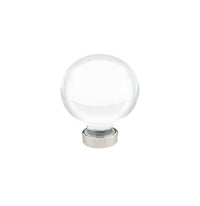 Emtek - 86394US14 - Bristol Glass Cabinet Knob, 1", US14