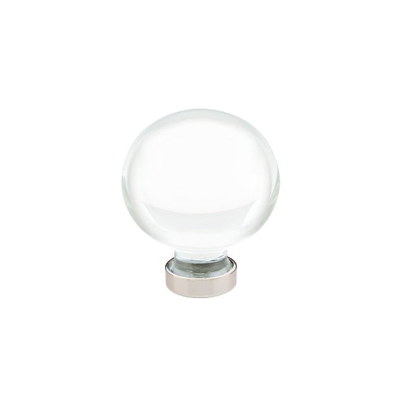 Emtek - 86394US14 - Bristol Glass Cabinet Knob, 1", US14