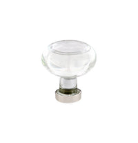 Emtek - 86400US14 - Georgetown Glass Wardrobe Knob, 1-3/4", US14