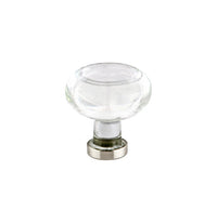 Emtek - 86400US15 - Georgetown Glass Wardrobe Knob, 1-3/4", US15