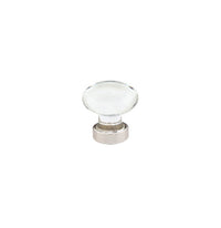 Emtek - 86401US14 - Hampton Glass Cabinet Knob, 1-1/4", US14