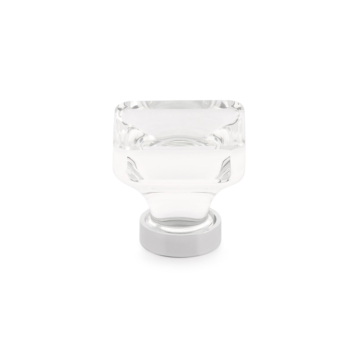 Emtek - 86403US26 - Lido Glass Knob, 1-3/8", US26