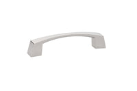 Emtek - 86407US14 - Cabinet Sweep Pull, 4" C-C, US14  (Discontinued with inventory. Call for availability.)