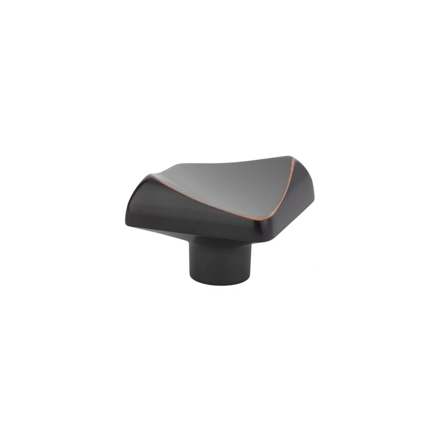 Emtek - 86410US10B - Bezier Cabinet Knob, 1-3/8", US10B  (Discontinued with inventory. Call for availability.)