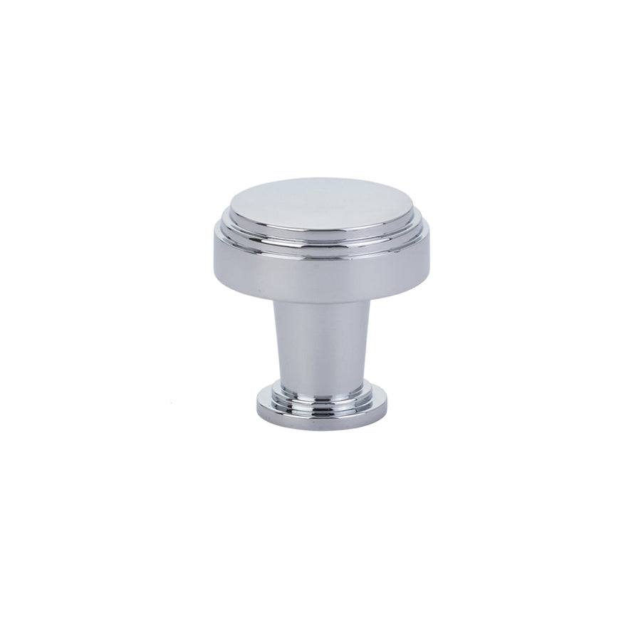 Emtek - 86432US26 - Newport Knob, Cabinet, 1-1/4", US26