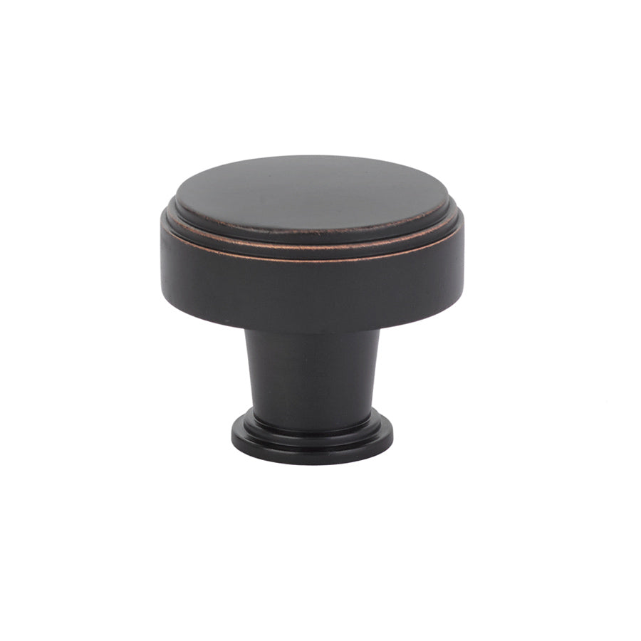 Emtek - 86433US10B - Newport Knob, Cabinet, 1-3/4", US10B