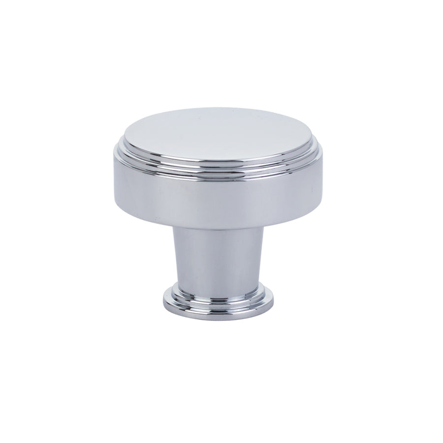 Emtek - 86433US26 - Newport Knob, Cabinet, 1-3/4", US26