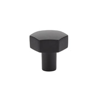 Emtek - 86457US19 - Mod Hex Knob, Cabinet, 1-1/8", US19