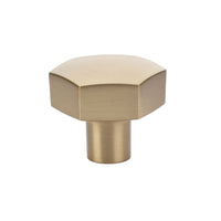 Emtek - 86458US4 - Mod Hex Knob, Cabinet, 1-1/2", US4