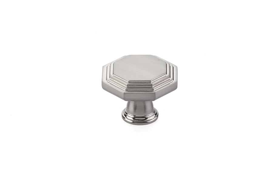 Emtek - 86466US15 - Midvale Knob, Cabinet, 1-3/4", US15