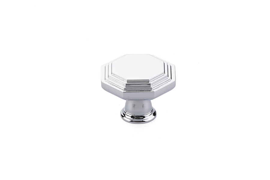 Emtek - 86466US26 - Midvale Knob, Cabinet, 1-3/4", US26