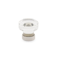 Emtek - 86569US14 - Grayson Glass Knob, Cabinet, 1-1/4", US14