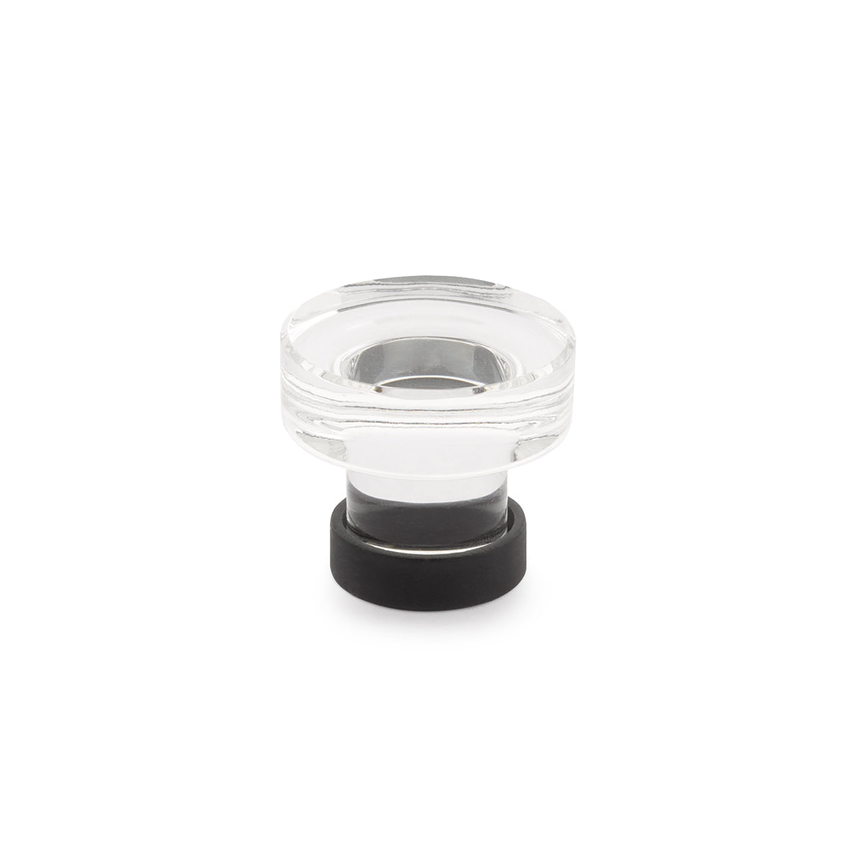 Emtek - 86569US19 - Grayson Glass Knob, Cabinet, 1-1/4", US19