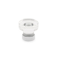 Emtek - 86569US26 - Grayson Glass Knob, Cabinet, 1-1/4", US26