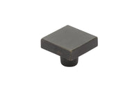 Emtek - 86662MB - Rustic Modern Square Knob, 1-1/4", MB