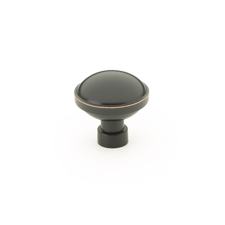 Emtek - 86695US10B - Industrial Modern BRANDT CABINET KNOB, 1-1/4", US10B