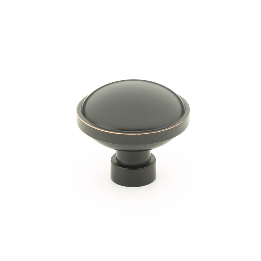 Emtek - 86696US10B - Industrial Modern BRANDT WARDROBE KNOB, 1-3/4", US10B