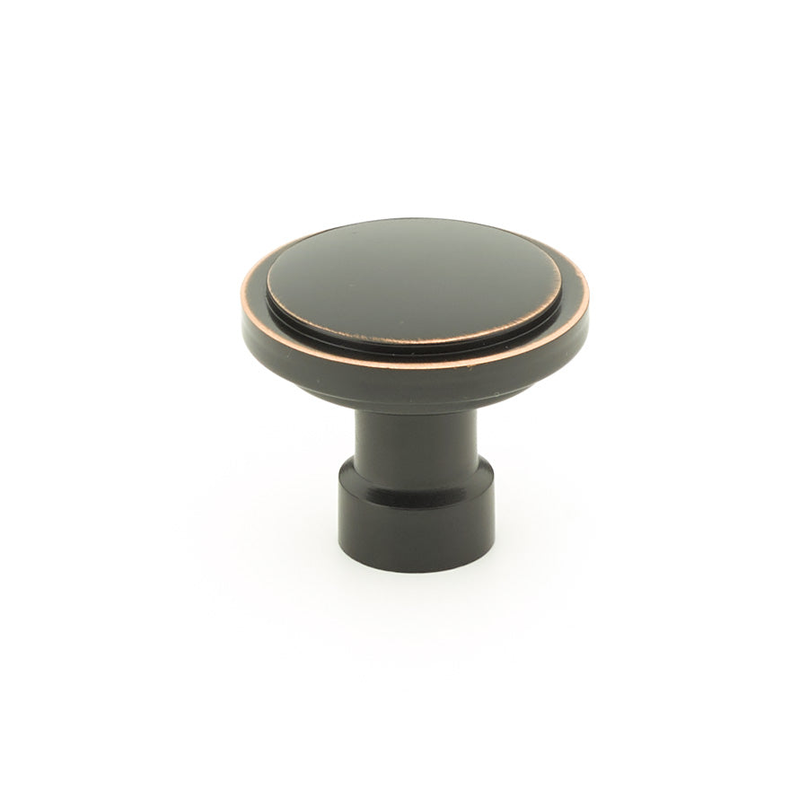 Emtek - 86698US10B - Industrial Modern HAYDON WARDROBE KNOB, 1-3/4", US10B