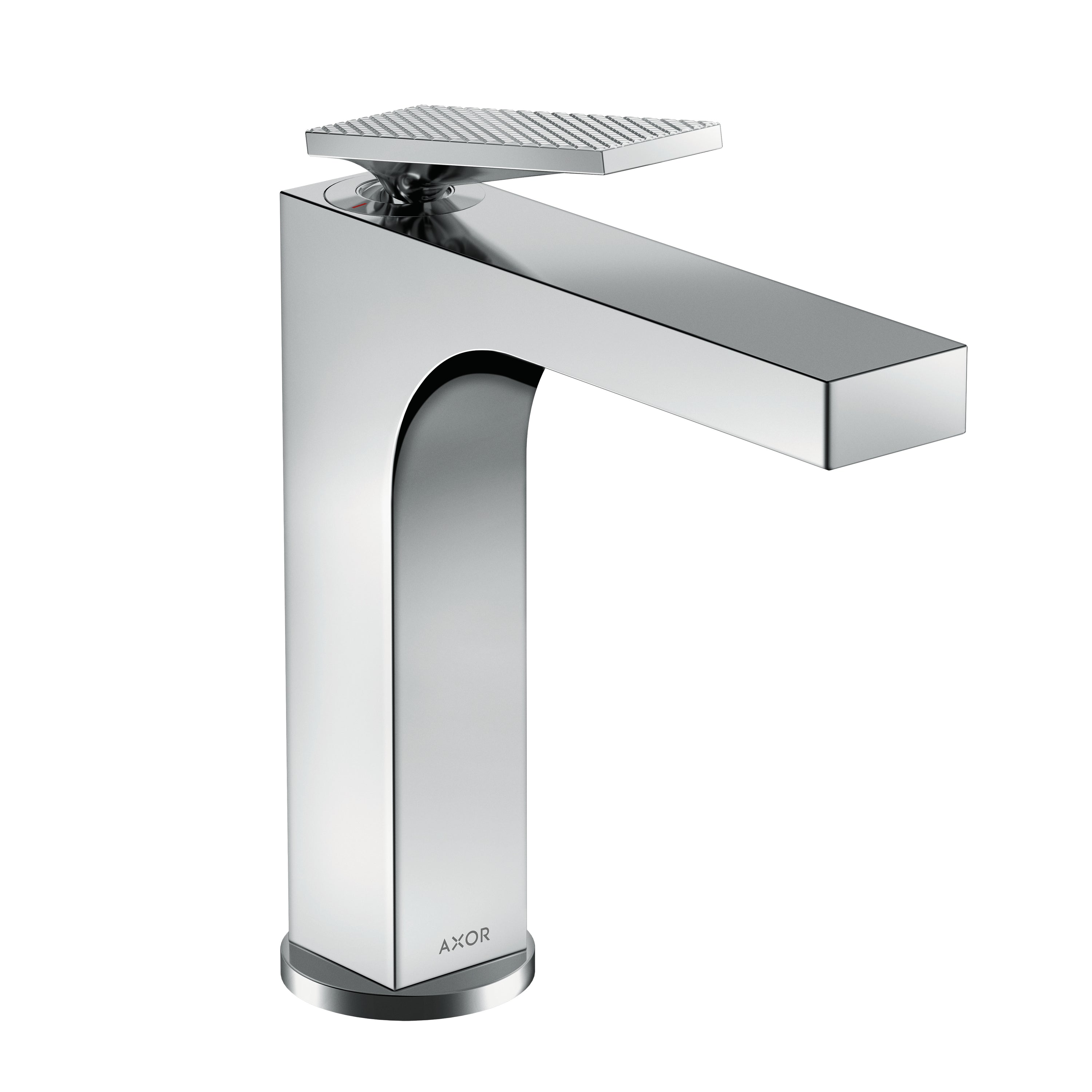 Single-Hole Faucet 160 with Pop-Up Drain- Rhombic Cut, 1.2 GPM in Multiple Finishes