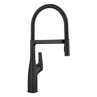 Blanco - 443019 - Rivana Semi-Pro Pull-Down Dual-Spray Kitchen Faucet - Matte Black