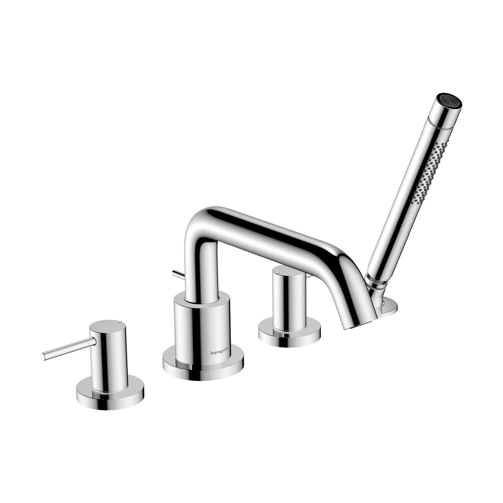 4-Hole Roman Tub Set Trim with 1.75 Handshower in Multiple Finishes