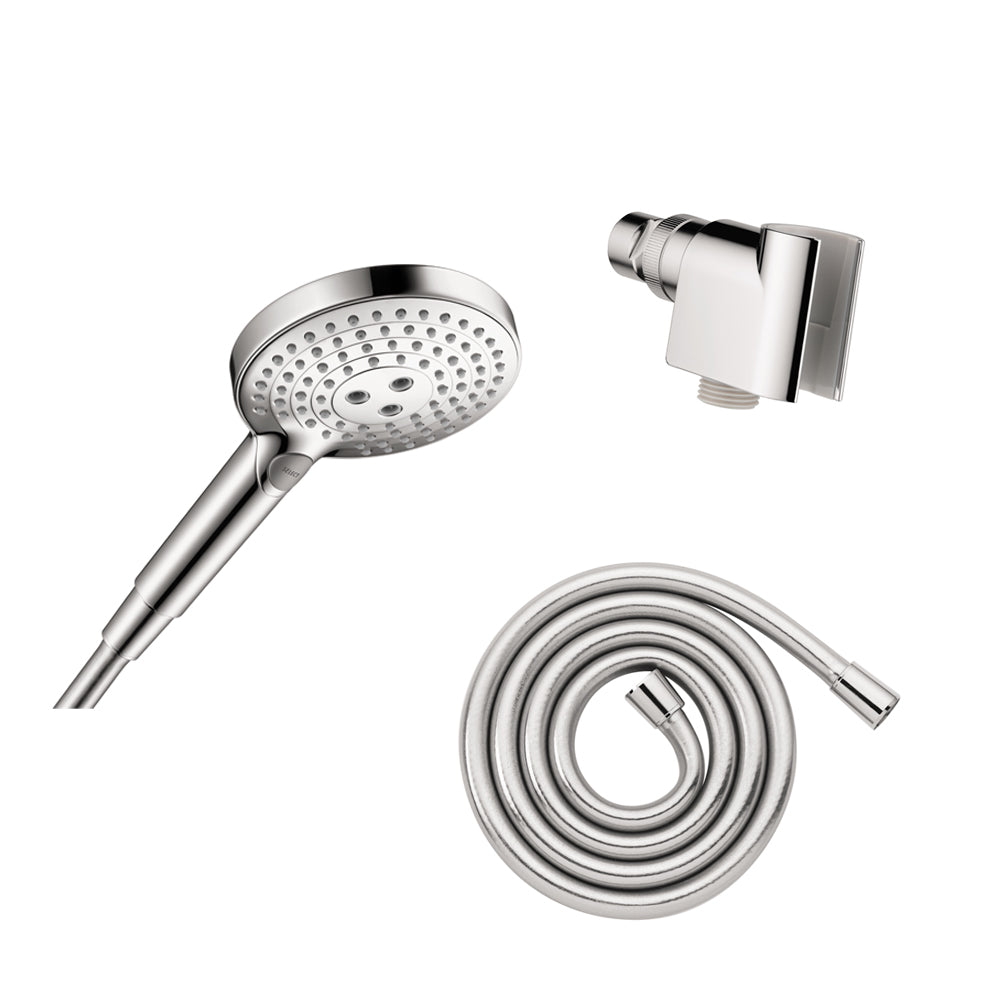 Handshower Set 120 3-Jet PowderRain, 2.5 GPM in Multiple Finishes