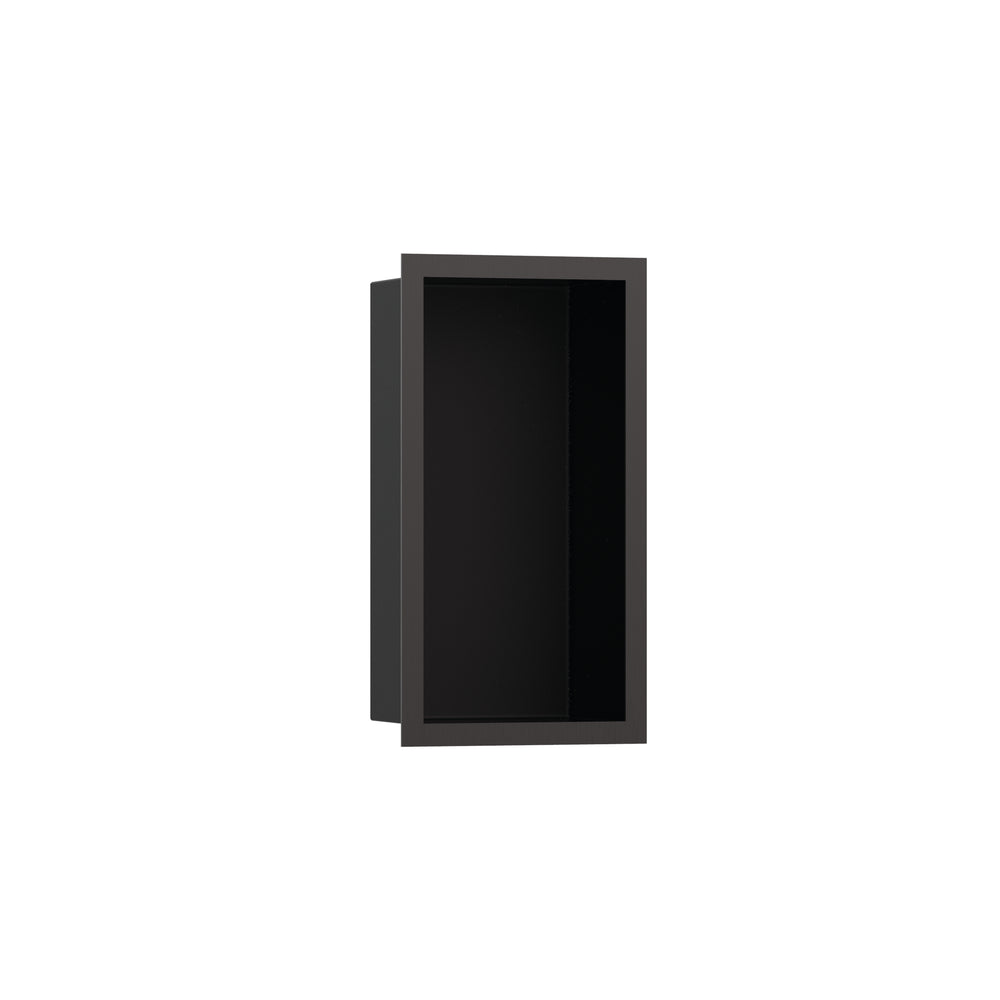 Wall Niche Matte Black with Design Frame 12"x 6"x 4" in Multiple Finishes