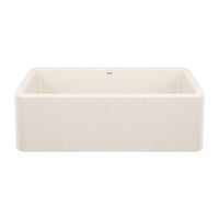 Blanco - 443077 - Ikon SILGRANIT 33" Single Bowl Apron-Front Farmhouse Sink - Soft White