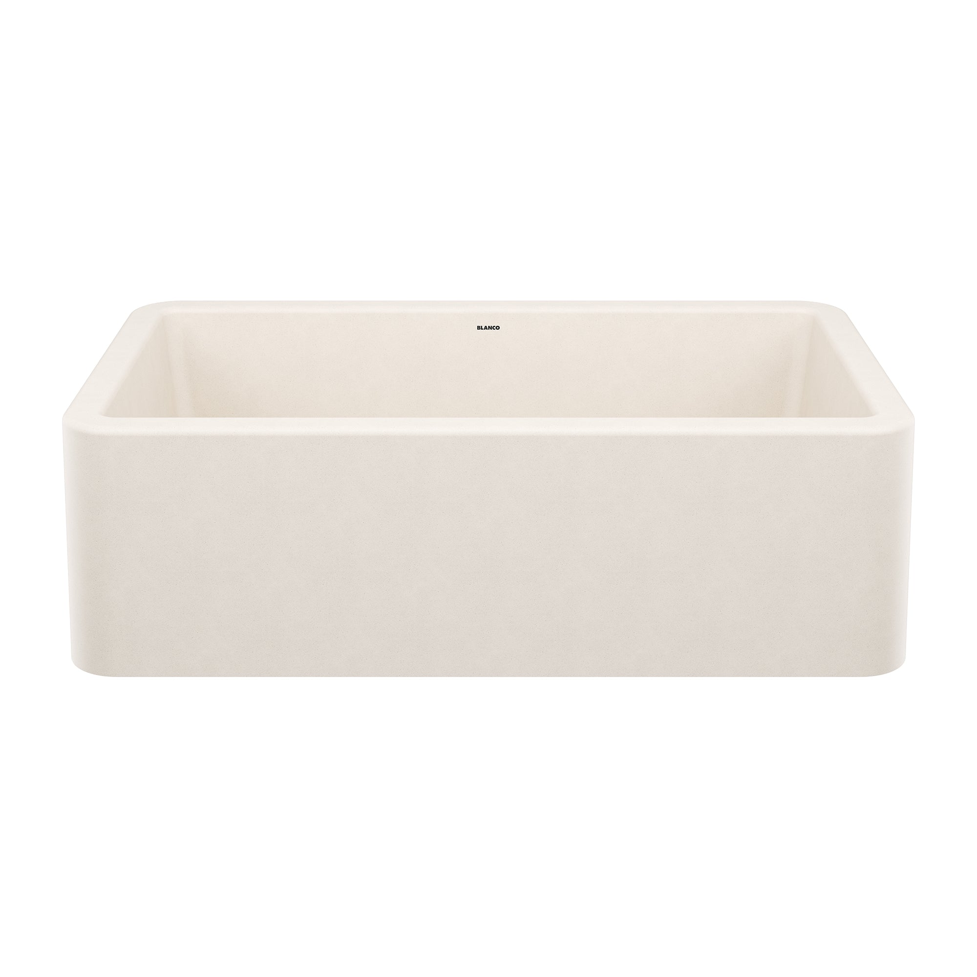 Blanco - 443077 - Ikon SILGRANIT 33" Single Bowl Apron-Front Farmhouse Sink - Soft White