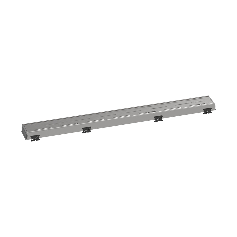 Trim Classic for 27 5/8" Rough with Height Adjustable Frame in Brushed Stainless Steel Finish